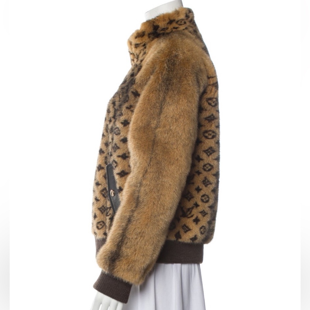 Louis Vuitton Mink Bomber jacket - Picture 3 of 3